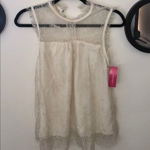 NWT Lace Top